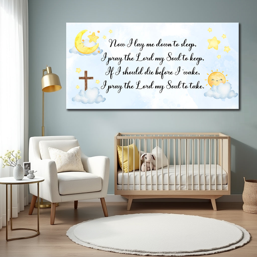 I Lay Me Down To Sleep Faith Sign II