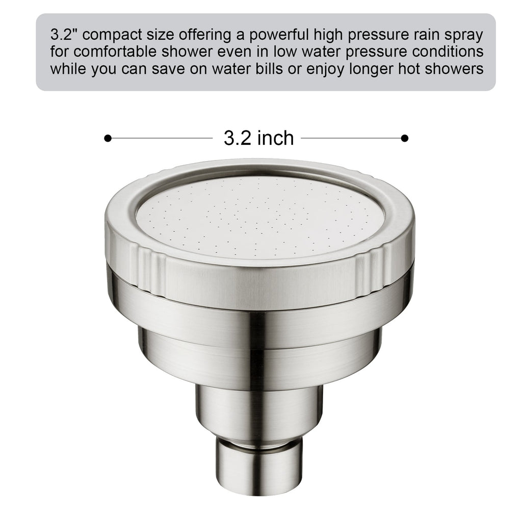 High Pressure Rain Shower Head, Angle Adjustable