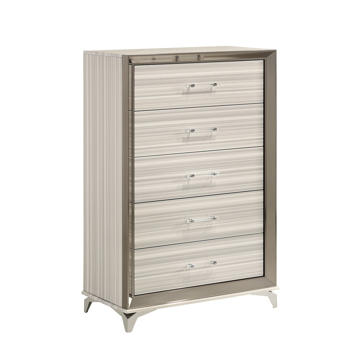 Star - 5 Pieces Bedroom Set Modern Design With LED