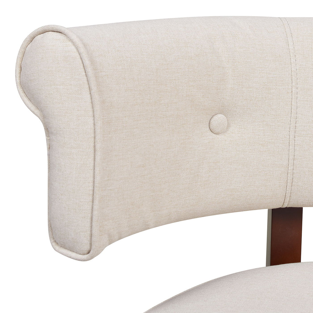 Jared - Versatile Roll Arm Tufted Bench Settee