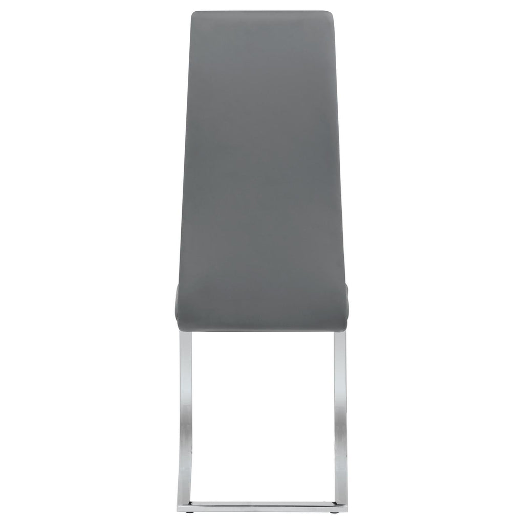 High Back Side Chairs Dining Chairs With Padded Upholstery (Set of 4)