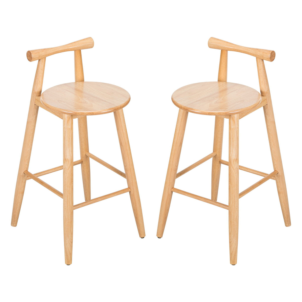 Grove Indoor Barstool (Set of 2) - Natural