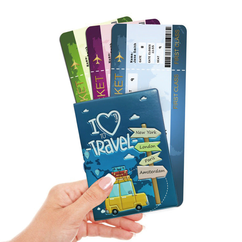 Travel Document Protective Cover Passport Case