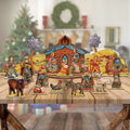 Nativity Village Decorative Set of 21 by G. DeBrekht - Nativity Holiday Decor - 852720-S21