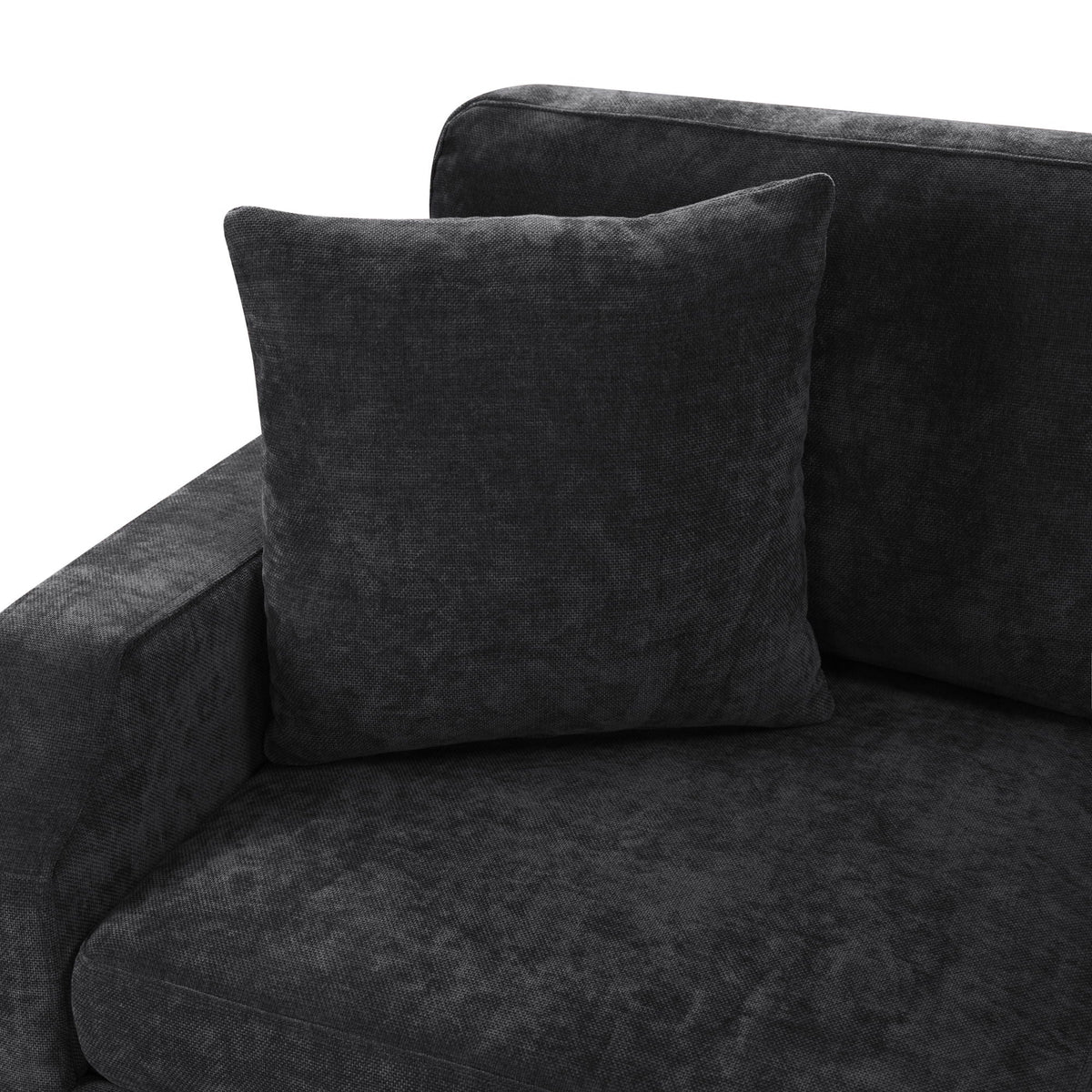 Modern L Shaped Sectional Sofa Bed With Hidden Storage Upholstery