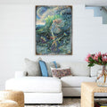 Surfers Dream Fantasy Wooden Wall Art by Josephine Wall - Fantasy Decor - 852152-JW