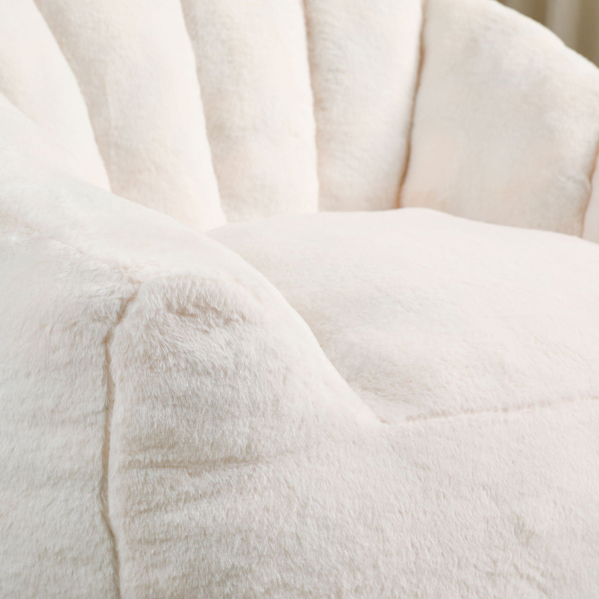 Beanbag Chair, Beanbag Sofa Chair With Armrests Stuffed High Density Foam