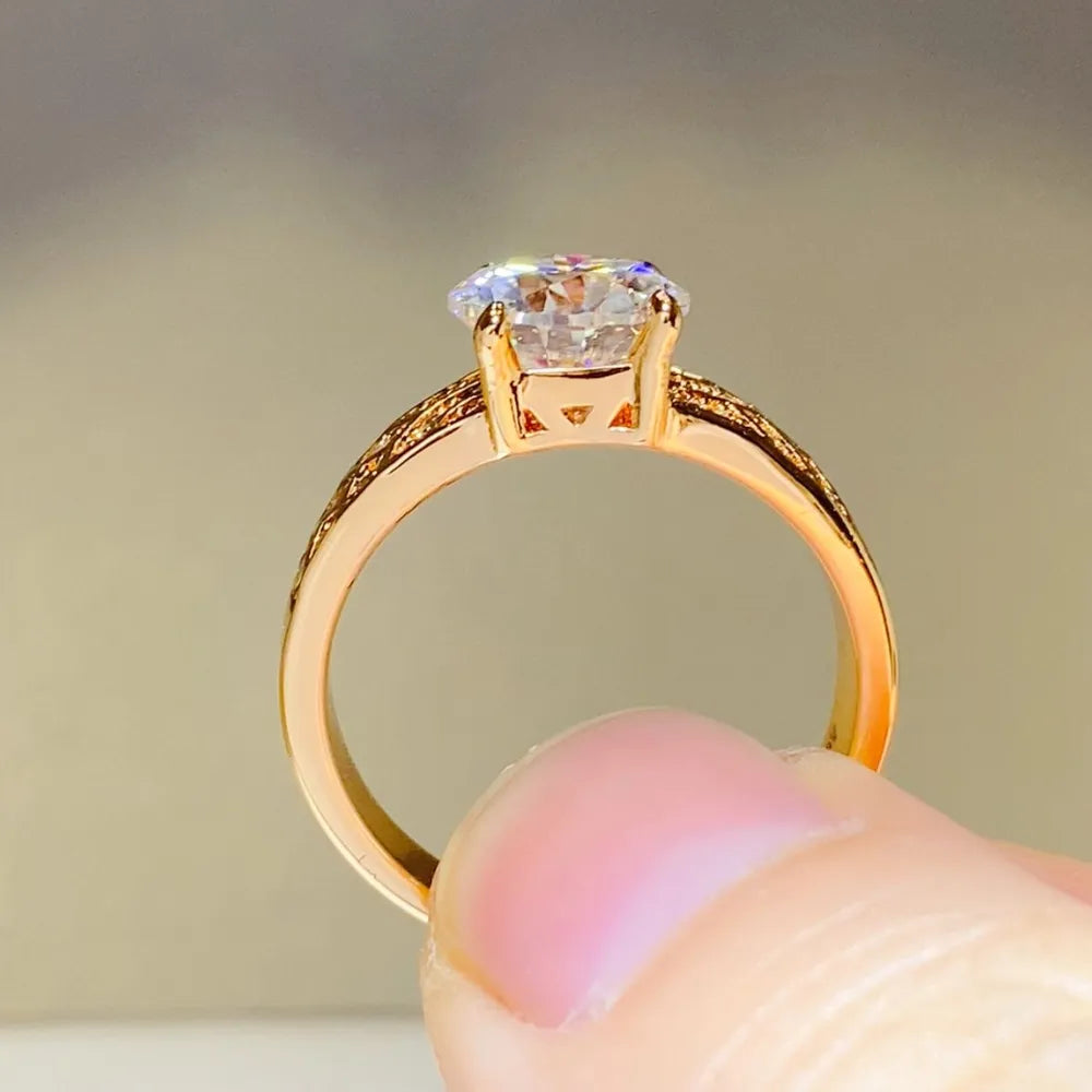 1.5 Carat 925 Sterling Silver Sparkala™ Ring