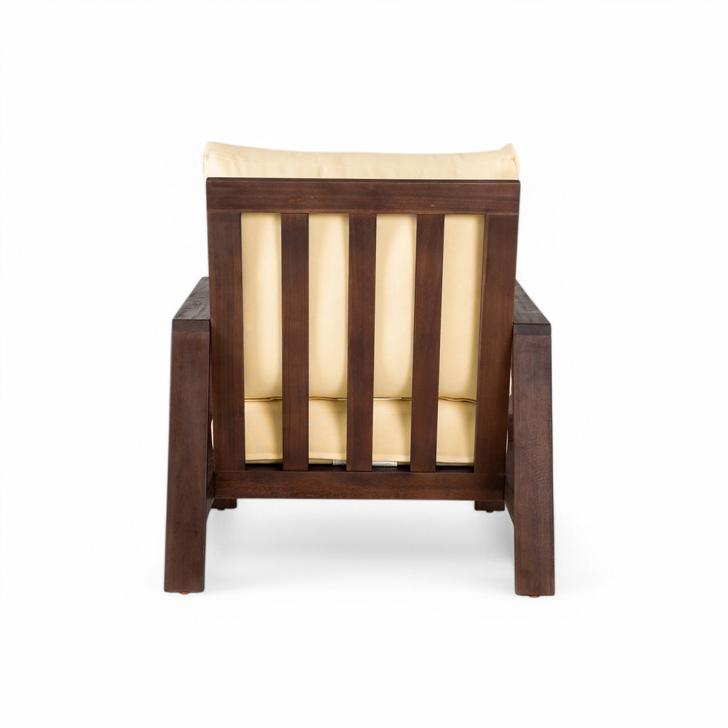 4 Pieces Outdoor Sofa Set with Cushions and Coffee Table