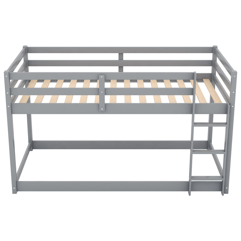Floor Bunk Bed With Ladder