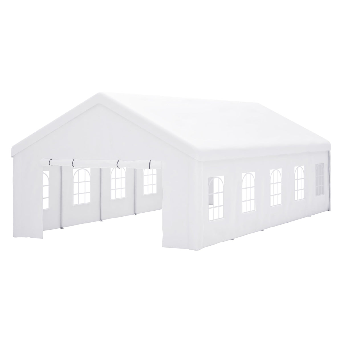 16x32 Ft Party Tent with Removable Sidewalls and Storage Bags