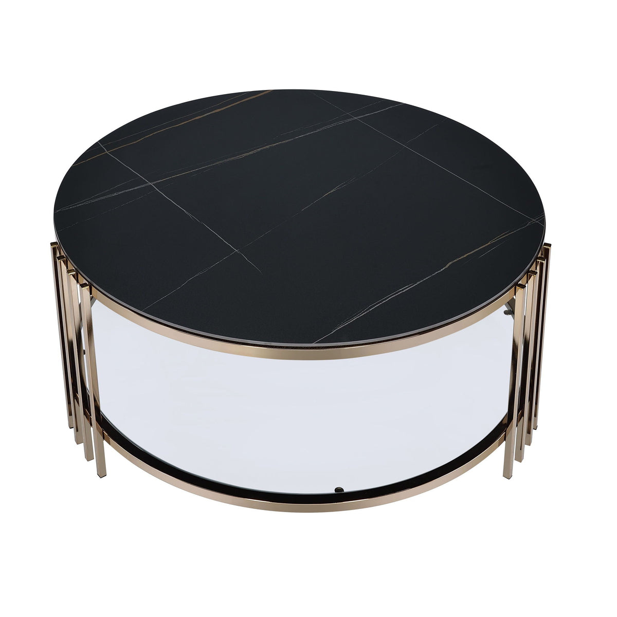 Abisha - Sintered Stone Top Round Tables