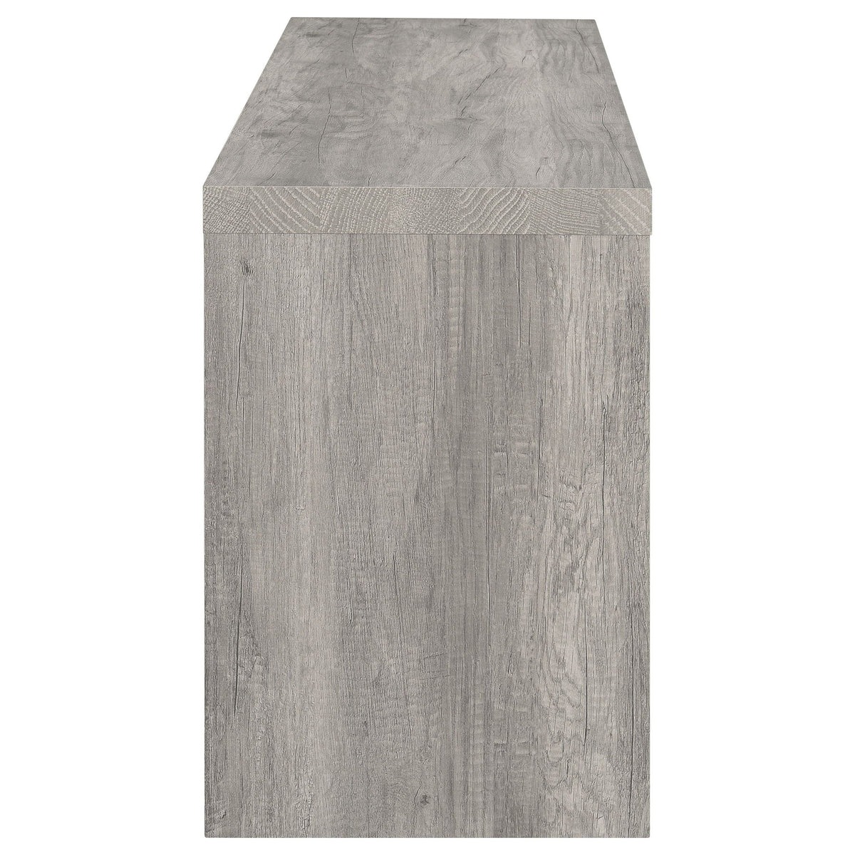 Bergeron - 2 Drawer TV Stand - Driftwood