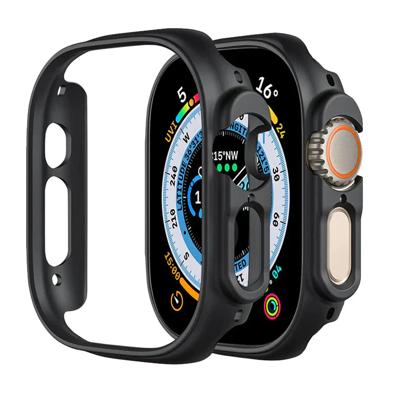 For Apple Watch Series 8 7 Ultra 49Mm Case Hard PC Protective Cover Hollow Frame Bumper for Apple Watch Series 8 7 41Mm 45Mm