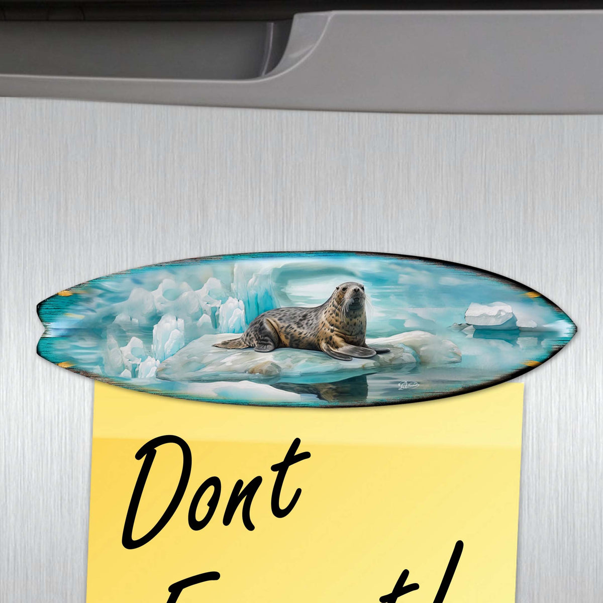 Ocean Style Surfboards Decorative Eco Wood Magnets Set of 6 by G. Debrekht - Coastal Decor - 8090067G-S6