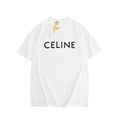 CELINE Paris Loose T-Shirt in Cotton Jersey
