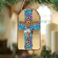 Jesus Cross Religious Christian Sacred Icon Ornament - Inspirational Icon Decor - 87030