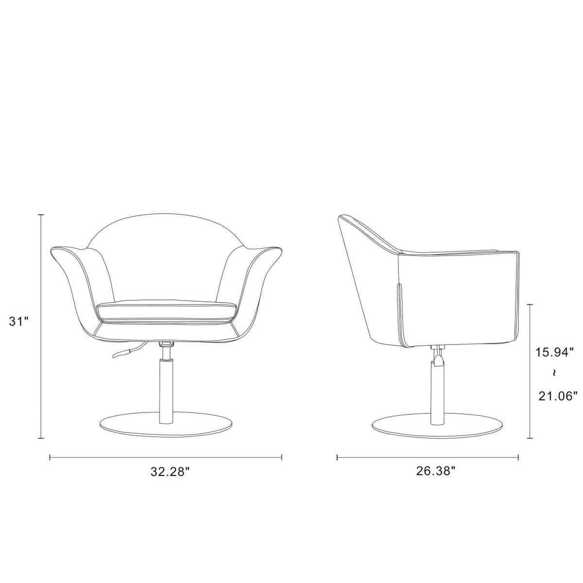 Voyager - Swivel Lounge Chair