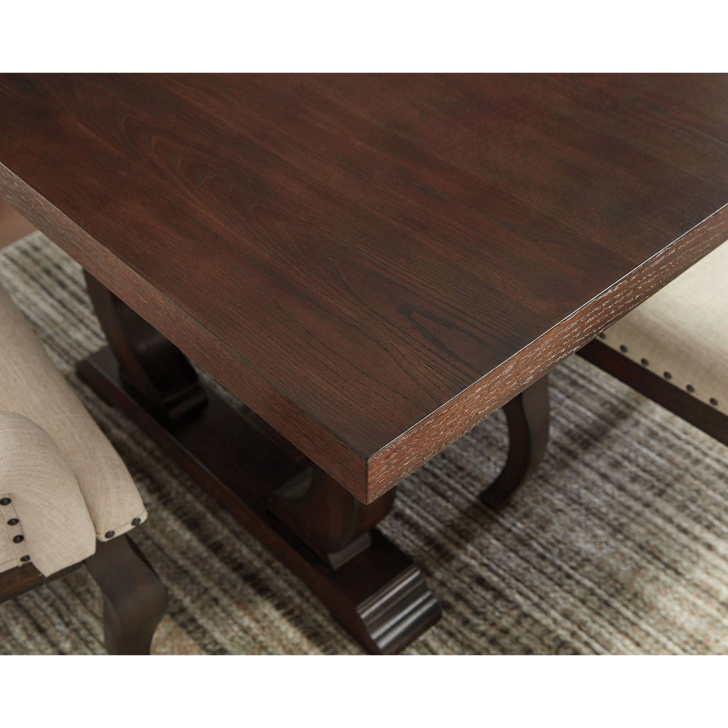 Fremont - Trestle Rectangular Dining Table With Removable Leaf