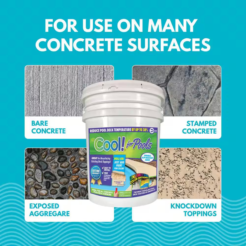 Tintable Cool Pool Deck Coating