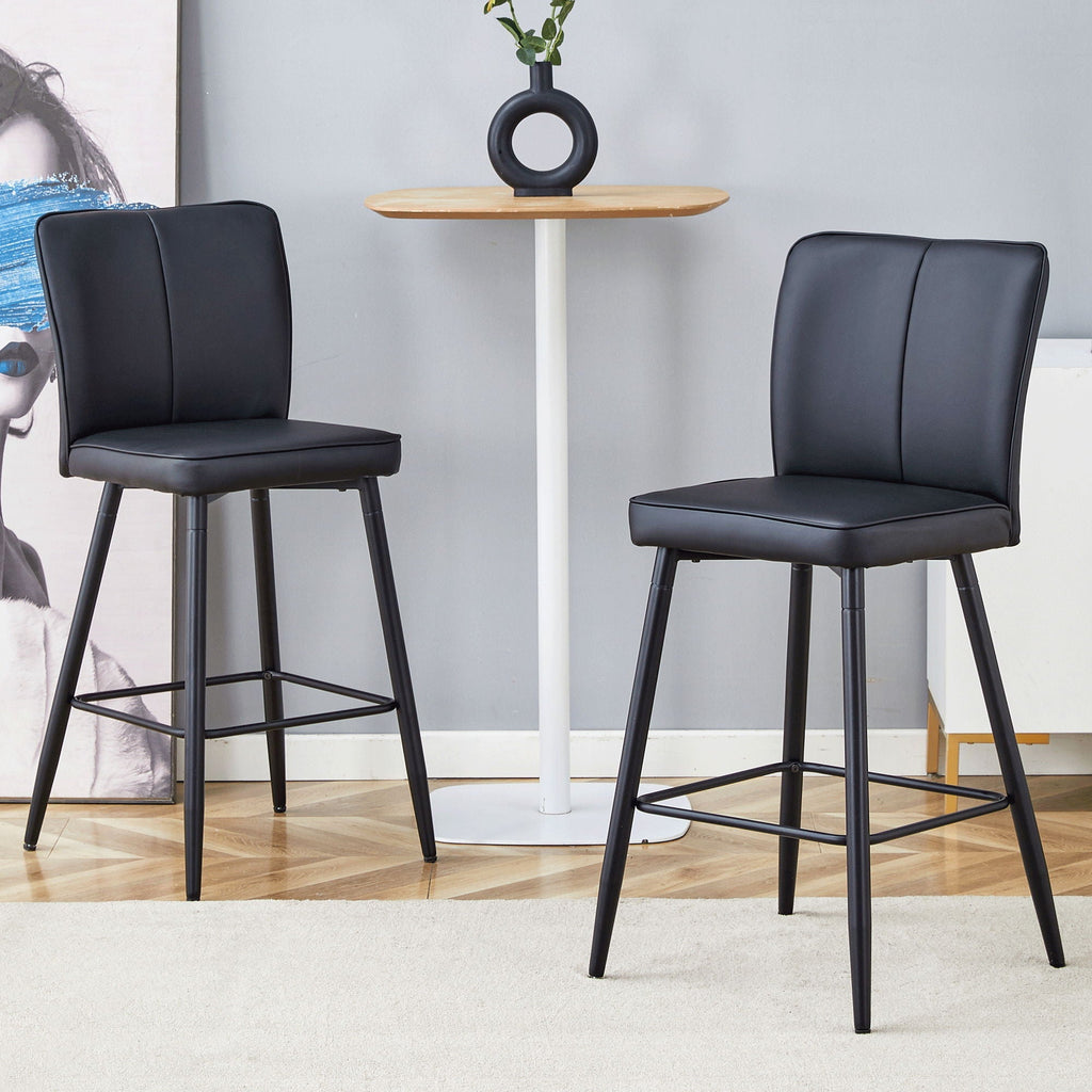 Modern Style Chair With Sleek Backrest Design (Set of 2)