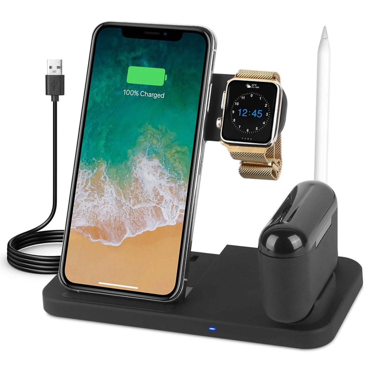 4-in-1 Foldable Wireless Charger