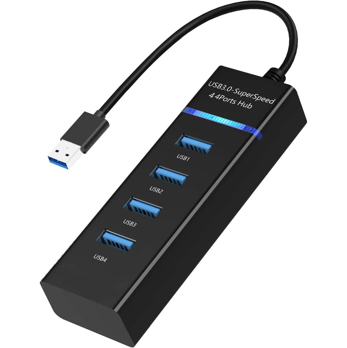4-Port USB 3.0 USB Splitter with 3ft Extended Cable