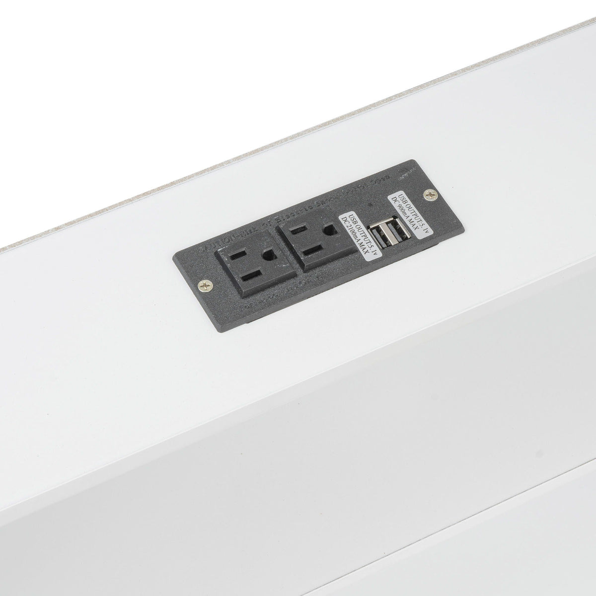 Bunk Bed With Storage Cabinets And USB Ports