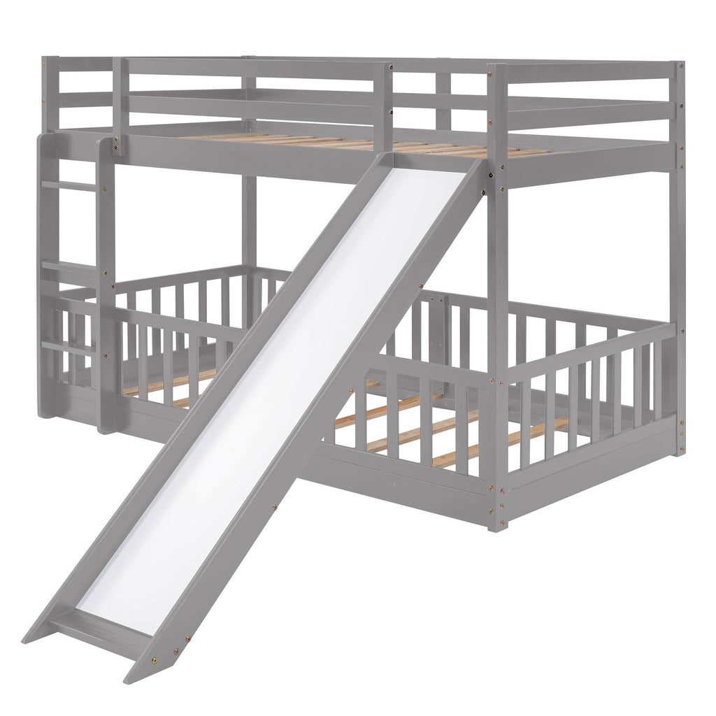 Functional Bunk Bed & Convertible Ladder And Slide