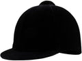 Dura-Tech Velvet Horse Riding Hunt Cap | Classic English Equestrian | Hunter Class Elegance | Use in Breed Show | Color Black