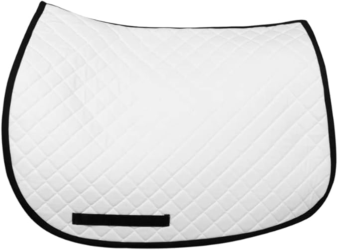Tuffrider All Purpose Saddle Pad, Embroidered Saddle Pad, Horse All Purpose Saddle Pad, Custom Saddle Pad, Saddle Pads for Horses, Horse Size Saddle Pad