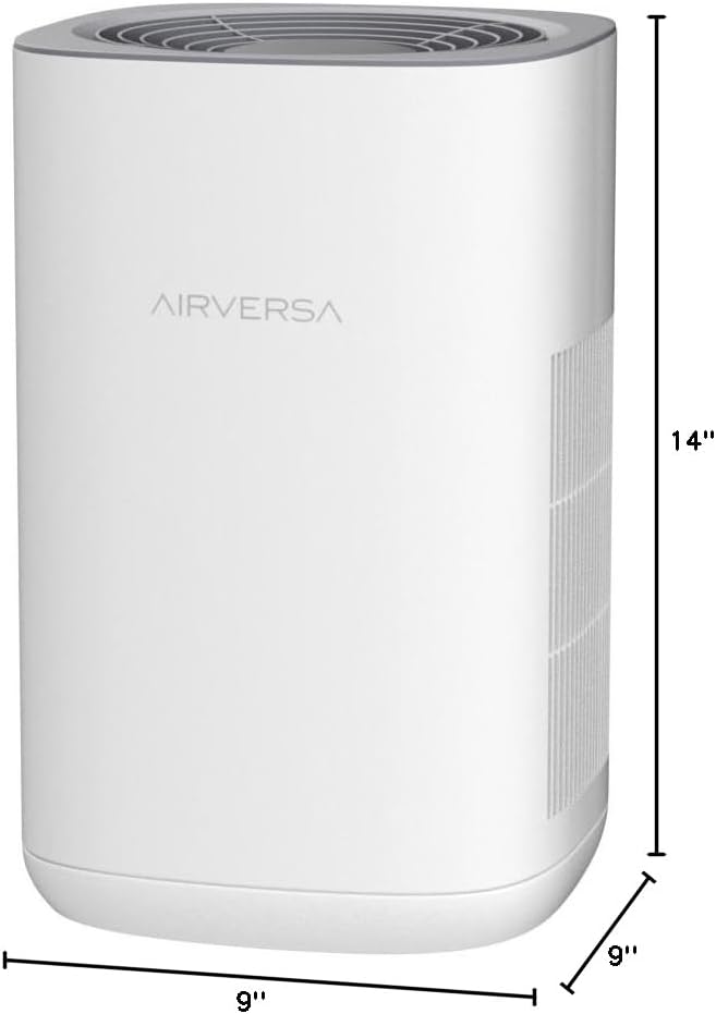HomeKit Air Purifier over Thread Works with HomeKit (Home Hub Required) 3-Stage H13 True HEPA Smart Air Cleaner 1000 sq.ft Purelle AP2