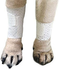 Basic Leg Bandages for Dogs, Cats and Other Pets First Aid Non-Adhesive Fur Friendly - Value 10 Pack (5 Standard, 5 Wide) by PawFlex (XXX-Small)