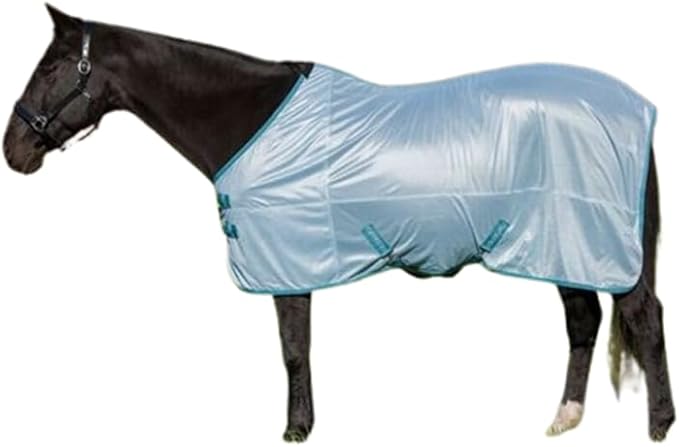 TuffRider Comfy Mesh Fly Sheet | UV Protection Horse Sheet, Standard Neck, 130 Grams Breathable Polyester Mesh