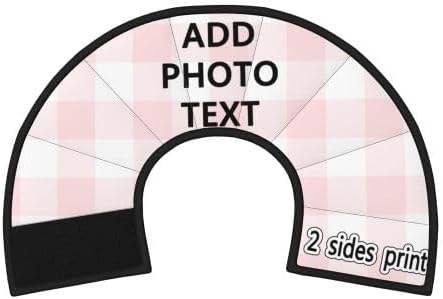 Custom Cat Cone Collar Soft Post-Surgery Comfort Pet Recovery Collar for Spay Safety Elizabethan Collar