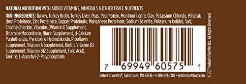 Instinct Limited Ingredient Diet, Natural Wet Cat Food, Grain Free Recipe - Real Turkey, 3 oz. Cans (Pack of 24)
