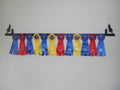 Showoff Black 14ga Steel Award Rack - Horse, Wall Mount or Stall Mount, USA Made
