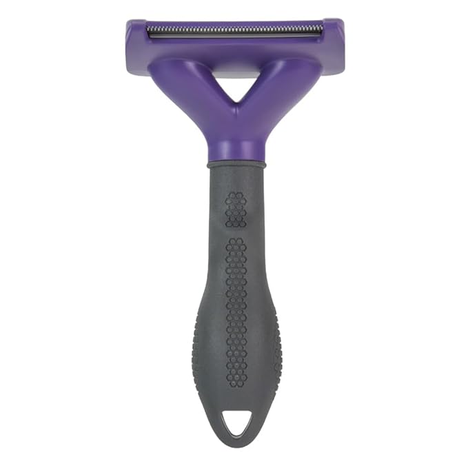 FURminator deShedding Tool For Medium/Large Cats, Short Hair, Removes Loose Hair From Shedding