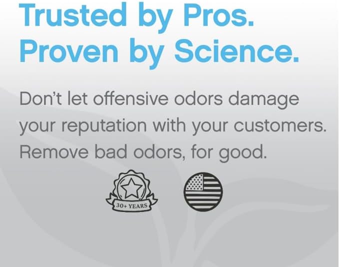Fresh Wave IAQ Commercial Odor Eliminating Air & Surface Liquid, 1 Gallon | Safer Odor Relief | Natural Plant-Based Odor Eliminator | Odor Absorber for Home or Commercial Areas