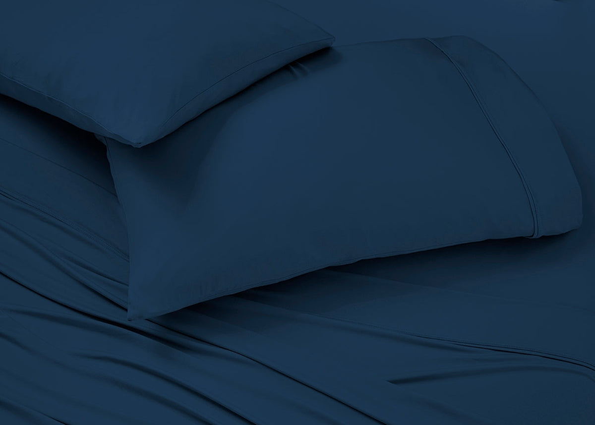 Bedgear Vertex Split Cal King Sheet Set, Navy
