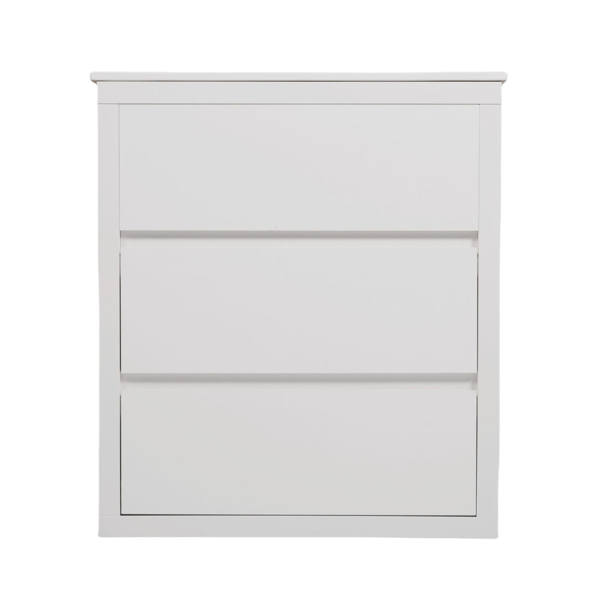Freestanding Bathroom Vanity with Ceramic Sink and 2 Full Extension Drawers