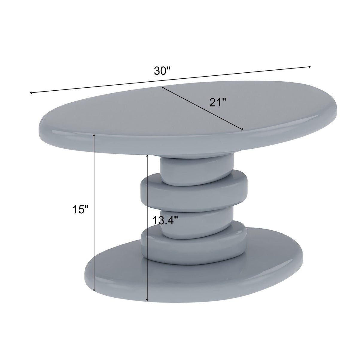 Cobblestone End Table