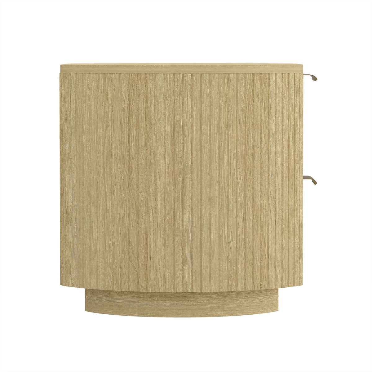 Olivia - Nightstand & 2 Drawers - Oak