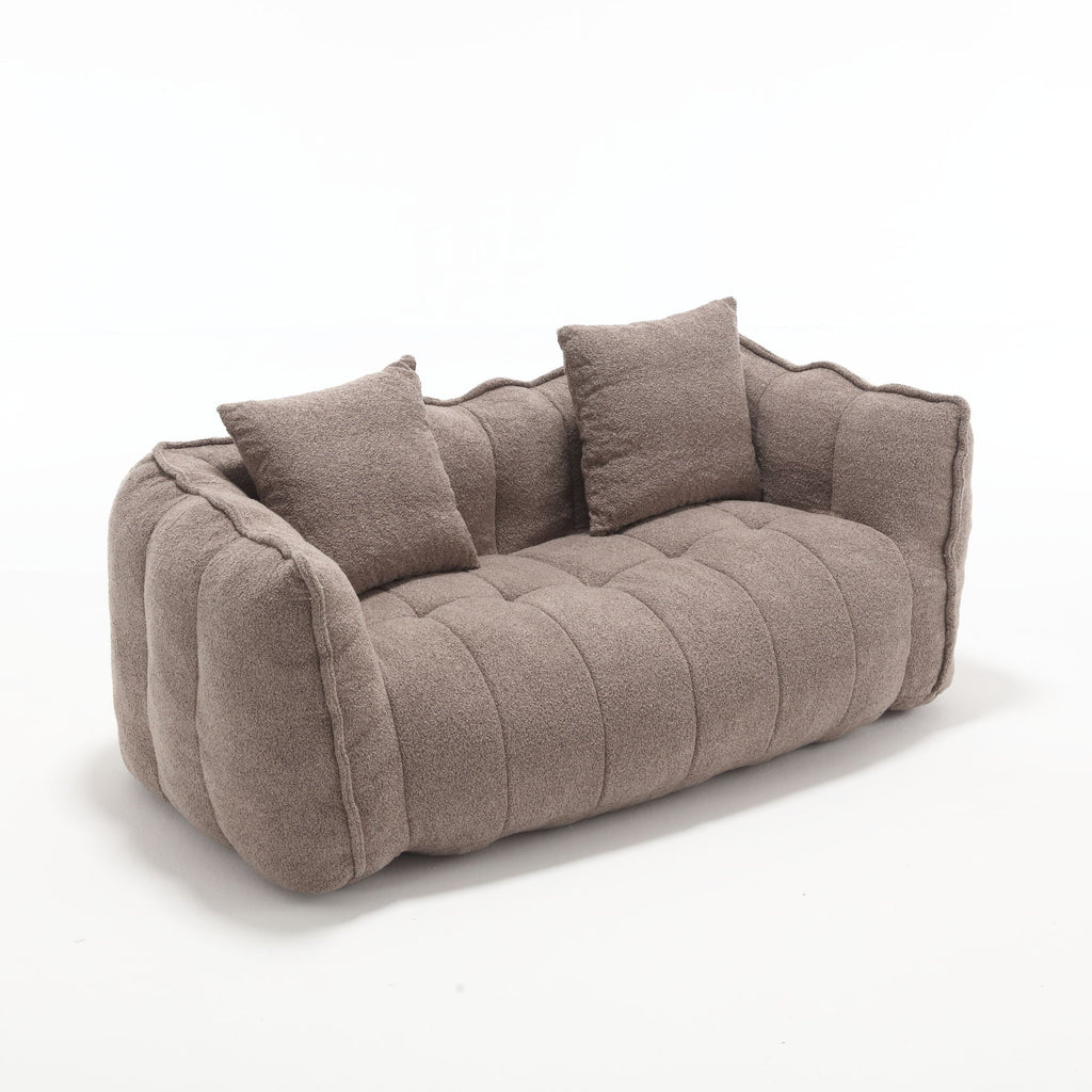 Cozy Beanbag Chair With High Resilience Foam Core For 2