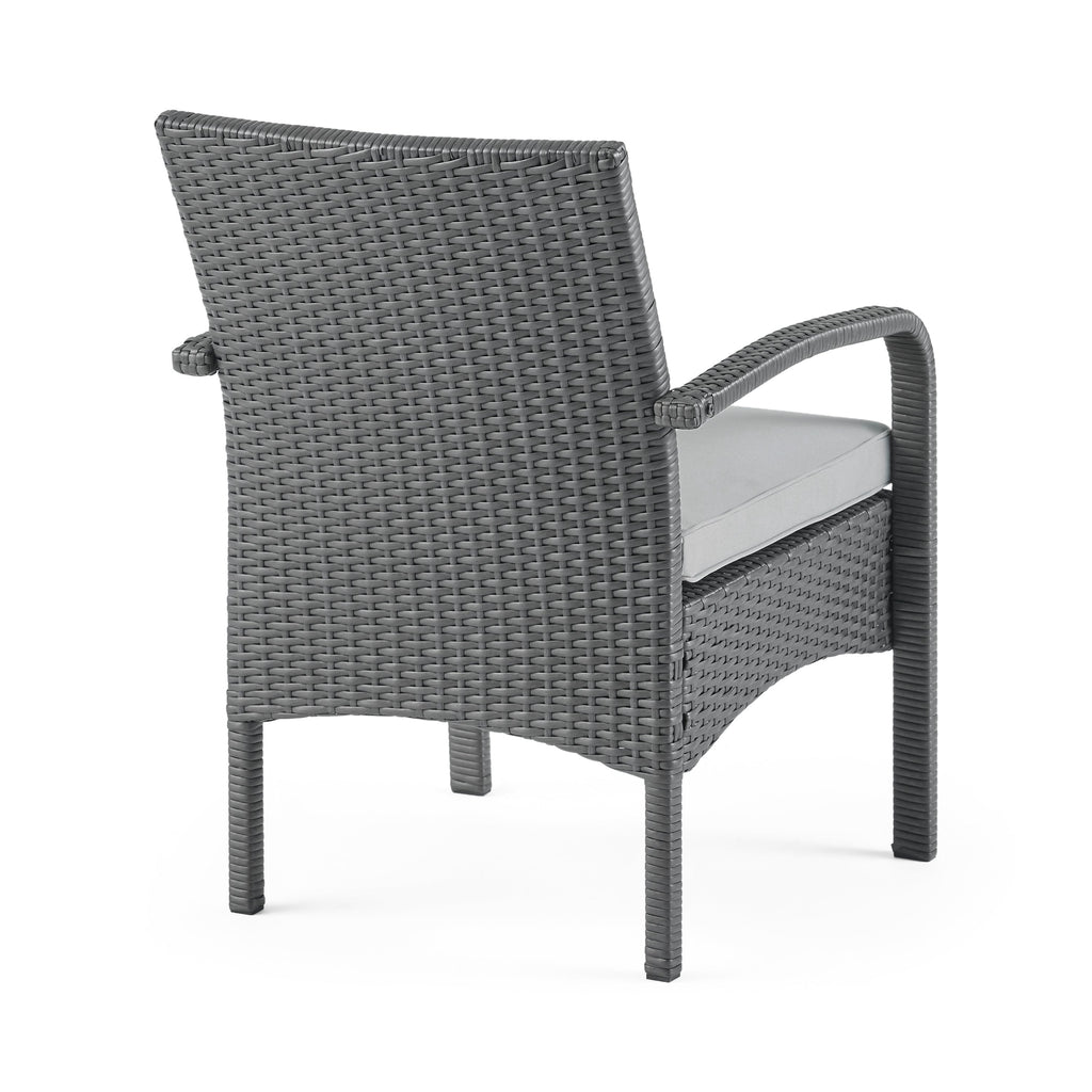 Cordoba KD Wicker 4 Piece Chat Set