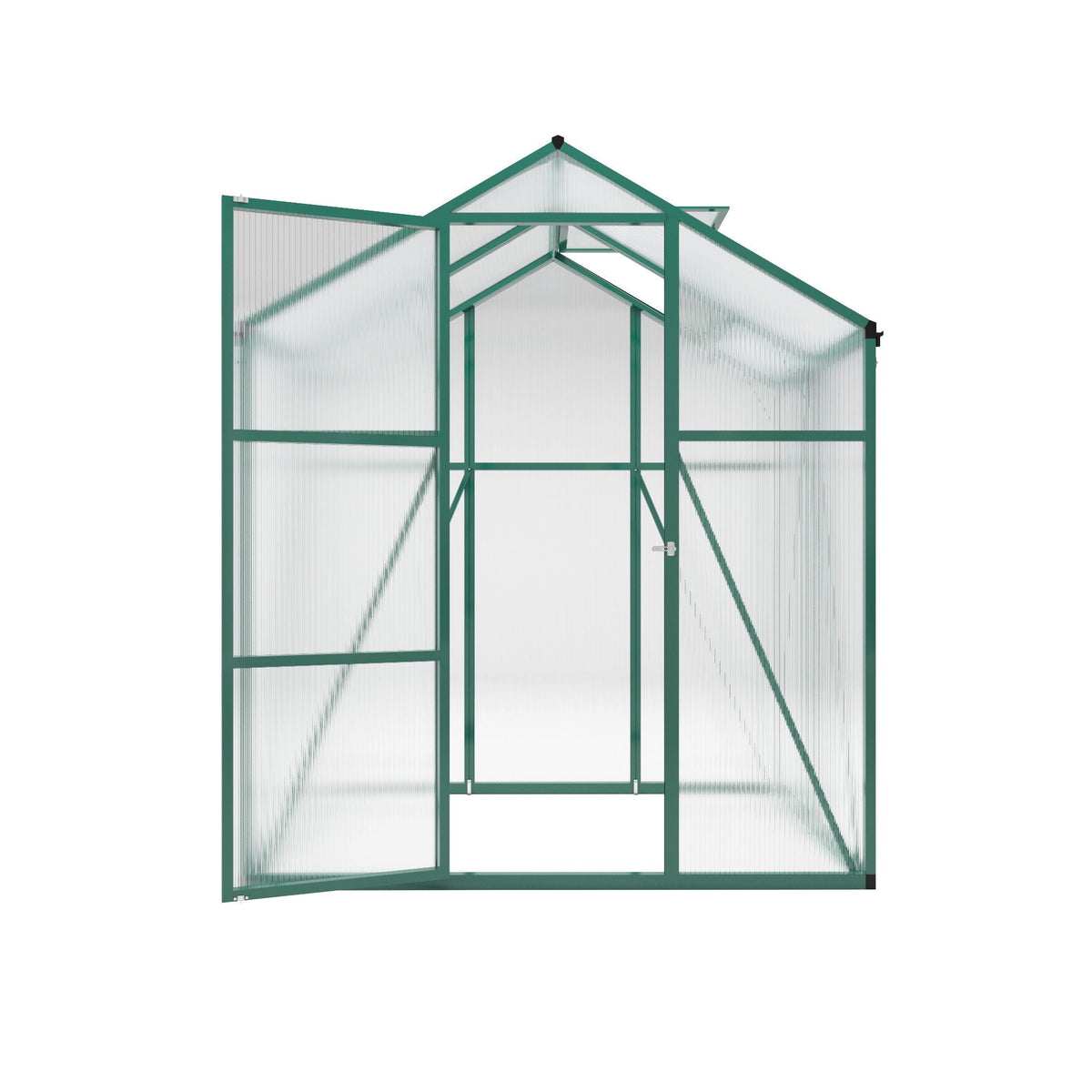 Polycarbonate Walk-In house, Raised Base For Outdoor In All Season