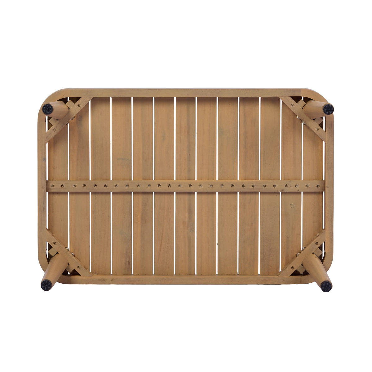 4-Piece Acacia Wood Patio Seating Set