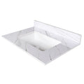 Bianco Carrara Venato Marble Vanity Top With Pre Drilled Faucet Hole And Undermount Sink