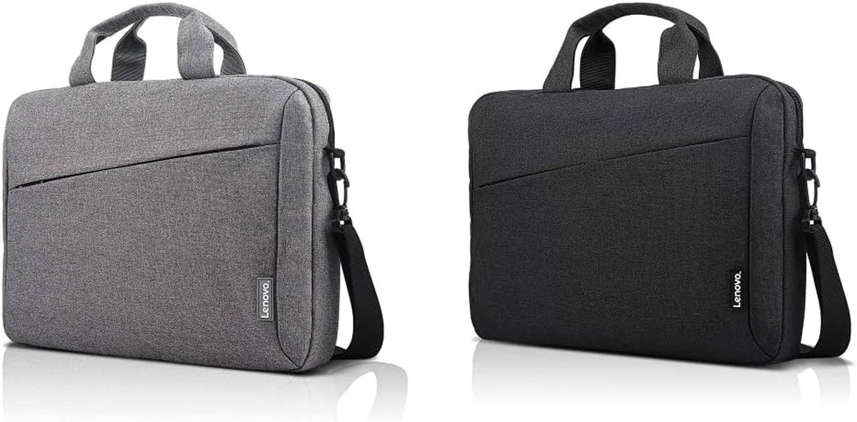 Laptop Shoulder Bag T210, 15.6-Inch Laptop or Tablet, Black & Laptop Carrying Case T210, Fits for 15.6-Inch Laptop and Tablet, Sleek Design, Durable and Water - Grey