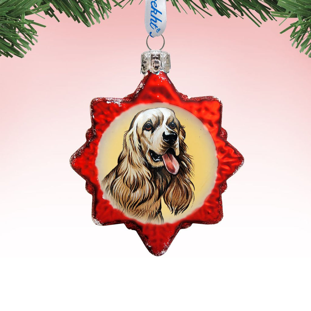 Labradoodle Mercury Glass Ornament by G. DeBrekht - Pets Dog and Cats Decor - 774021